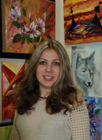 Katerina Atapina Markham Arts Concil Art Show and Sale